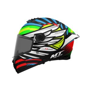Casco integral MT Thunder 4 SV Drax B7 Azul brillo