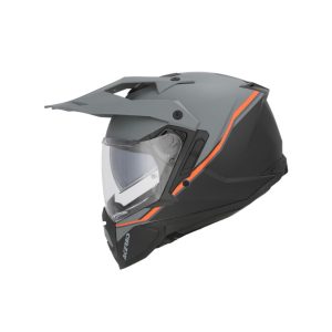CASCO ACERBIS ASSAULT GRAPHIC NEGRO / NARANJA FLUOR