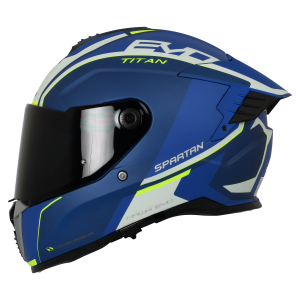 CASCO SPARTAN HAWK SV TITAN AZUL MATE