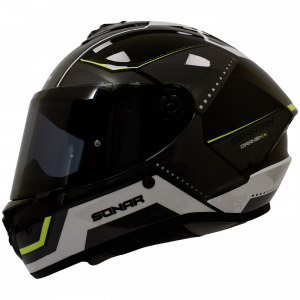 CASCO SPARTAN DRAKEN S SONAR GRIS BRILLO