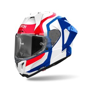 CASCO AIROH GP 800 COMPETITION AZUL/ROJO BRILLO