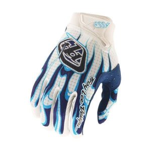 GUANTES TROY LEE DESIGNS AIR TORCHED WHITE BLUE L