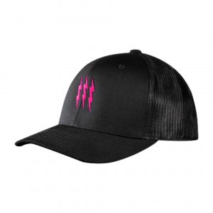 GORRA TRUCKER BOLT ROSA