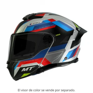 CASCO MT ATOM 2 SV BAST A0 BLANCO PERLA BRILLO