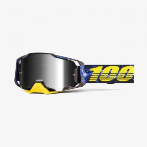 Goggle 100% Armega FURIOUS SILVER MIRRORE LENS