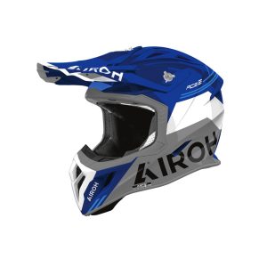 CASCO AIROH AVIATOR ACE 2 FURY AZUL BRILLO