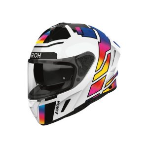 CASCO AIROH SPARK 2 LIVELY RAINBOW BRILLO