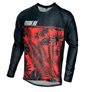 Jersey Radical Tropical BLACK/RED