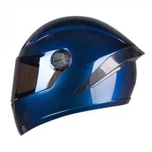 Casco Ich 501sp Solid Camaleón Azul
